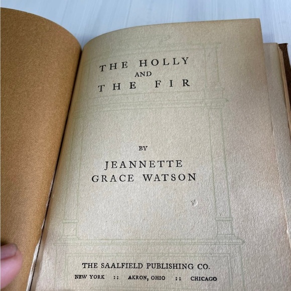 The Holly and the Fir by Jeannette Grace Watson (1905) - Picture 2 of 7